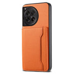 For OnePlus 12 5G Case Calf Texture PU Leather Card Slots Phone Cover