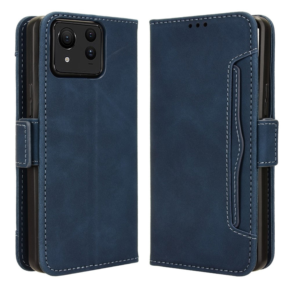 For Asus Zenfone 11 Ultra 5G Case Wallet Phone Leather Cover with Multiple Card Slots