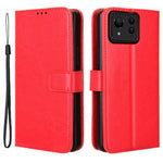 For Asus Zenfone 11 Ultra 5G Case Crazy Horse Texture Scratch-proof Phone Cover with  Folding Stand