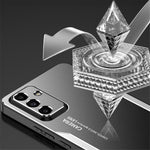 For Samsung Galaxy A34 5G Shockproof Case Aluminum Alloy+TPU+PC Combination Protective Shell