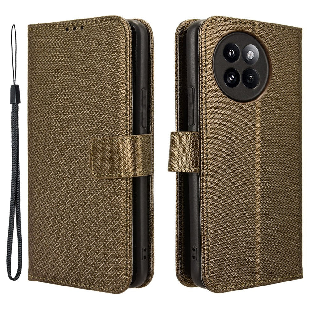 For Xiaomi Civi 4 Pro 5G / 14 Civi 5G Wallet Phone Stand Case Diamond Texture PU Leather Flip Phone Cover