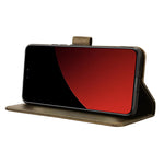 For Xiaomi Civi 4 Pro 5G / 14 Civi 5G Wallet Phone Stand Case Diamond Texture PU Leather Flip Phone Cover