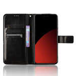 For Xiaomi Civi 4 Pro 5G / 14 Civi 5G Wallet Case Crazy Horse Texture Folding Stand Leather Phone Cover