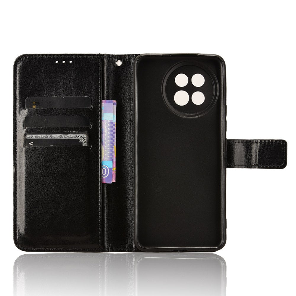 For Xiaomi Civi 4 Pro 5G / 14 Civi 5G Wallet Case Crazy Horse Texture Folding Stand Leather Phone Cover