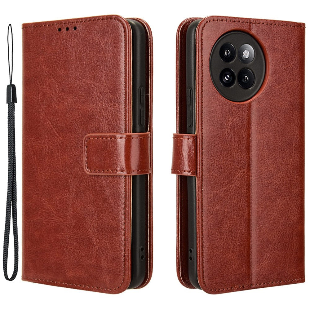 For Xiaomi Civi 4 Pro 5G / 14 Civi 5G Wallet Case Crazy Horse Texture Folding Stand Leather Phone Cover