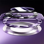 For iPhone 12 Pro Max 6.7 inch Magnetic Phone Case Anti-drop PC Shell with Lens Film