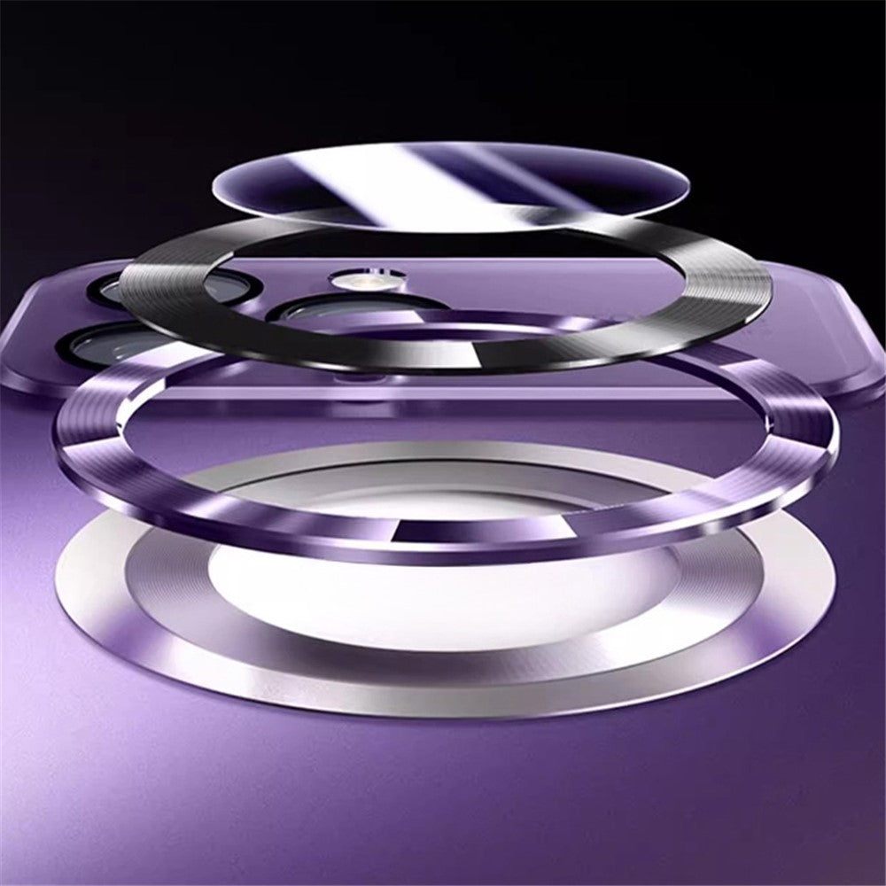 For iPhone 12 Pro Max 6.7 inch Magnetic Phone Case Anti-drop PC Shell with Lens Film