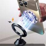 For iPhone 12 Pro Max 6.7 inch Magnetic Phone Case Anti-drop PC Shell with Lens Film