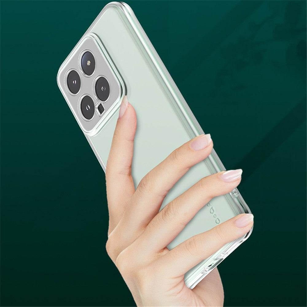 Q.COO For Xiaomi 14 Case Soft TPU Shock-Absorbent Phone Cover