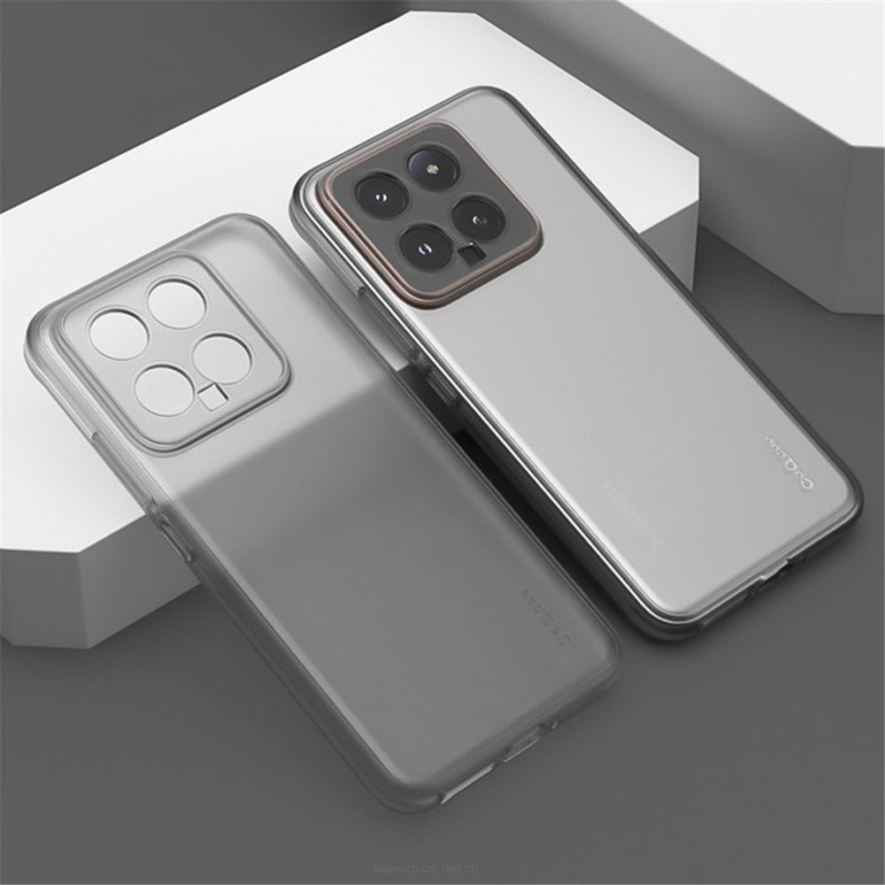 Q.COO For Xiaomi 14 Case Soft TPU Shock-Absorbent Phone Cover