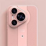 Q.COO For Huawei Pura 70 Case  Shockproof PU Leather+TPU+Acrylic Phone Cover