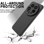 Xiaomi 14 Ultra mobilskal Flytande Silikon Skyddsfodral med Handrem