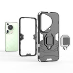 Huawei Pura 70 Ultra Skal Ring Stöd Stötsäkert PC+TPU Skal