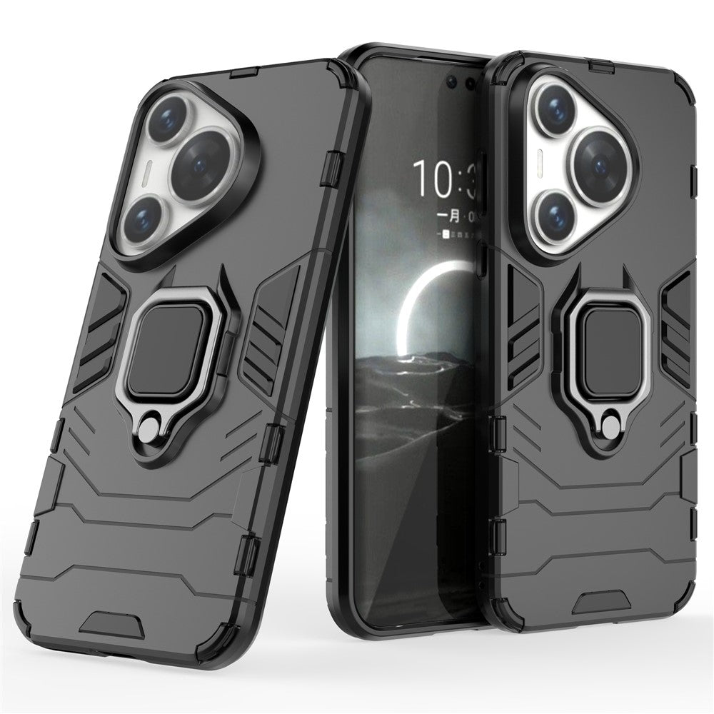 For Huawei Pura 70 Pro / Pura 70 Pro+ Kickstand Case PC+TPU Drop Protection Shell