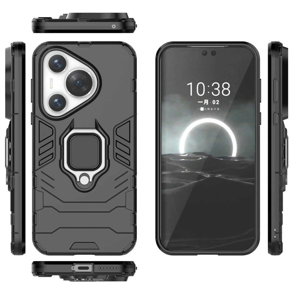 For Huawei Pura 70 Pro / Pura 70 Pro+ Kickstand Case PC+TPU Drop Protection Shell
