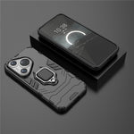 For Huawei Pura 70 Case Slim-Fit PC+TPU Ring Holder Kickstand Protective Cover