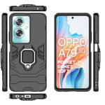 For Oppo A79 5G / A2 5G Cell Phone Case PC+TPU Drop-resistant Kickstand Shell