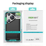 MOFI JK TPU Series-1 För Huawei Pura 70 Pro / Pura 70 Pro+ Skal Borstad Mjuk TPU Fallsäkert mobilskal