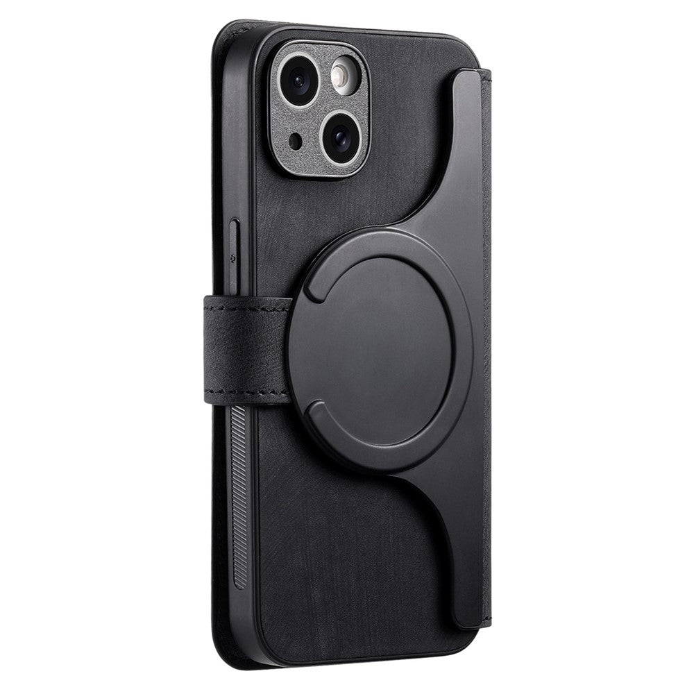 For iPhone 15 Magnetic Case CASENEO Detachable Leather Phone Wallet Cover