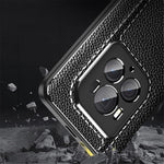 For Honor Magic6 Ultimate 5G Case Non-Slip Grip Litchi Texture TPU Phone Cover