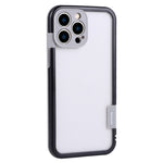 WOLMTT For iPhone 15 Pro Max Anti-scratch Case Dual Color Frame PC+TPU Phone Cover