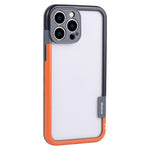 WOLMTT For iPhone 15 Pro Case Dual Color Frame Drop-proof Mobile Phone Cover
