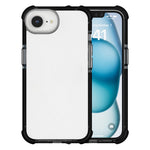 For iPhone 17e / 16e Case 3-in-1 Drop Protection TPU+TPE+Acrylic Phone Cover