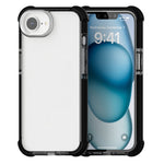 For iPhone 17e / 16e Case 3-in-1 Drop Protection TPU+TPE+Acrylic Phone Cover