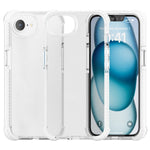For iPhone 17e / 16e Case 3-in-1 Drop Protection TPU+TPE+Acrylic Phone Cover