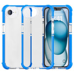 For iPhone 17e / 16e Case 3-in-1 Drop Protection TPU+TPE+Acrylic Phone Cover