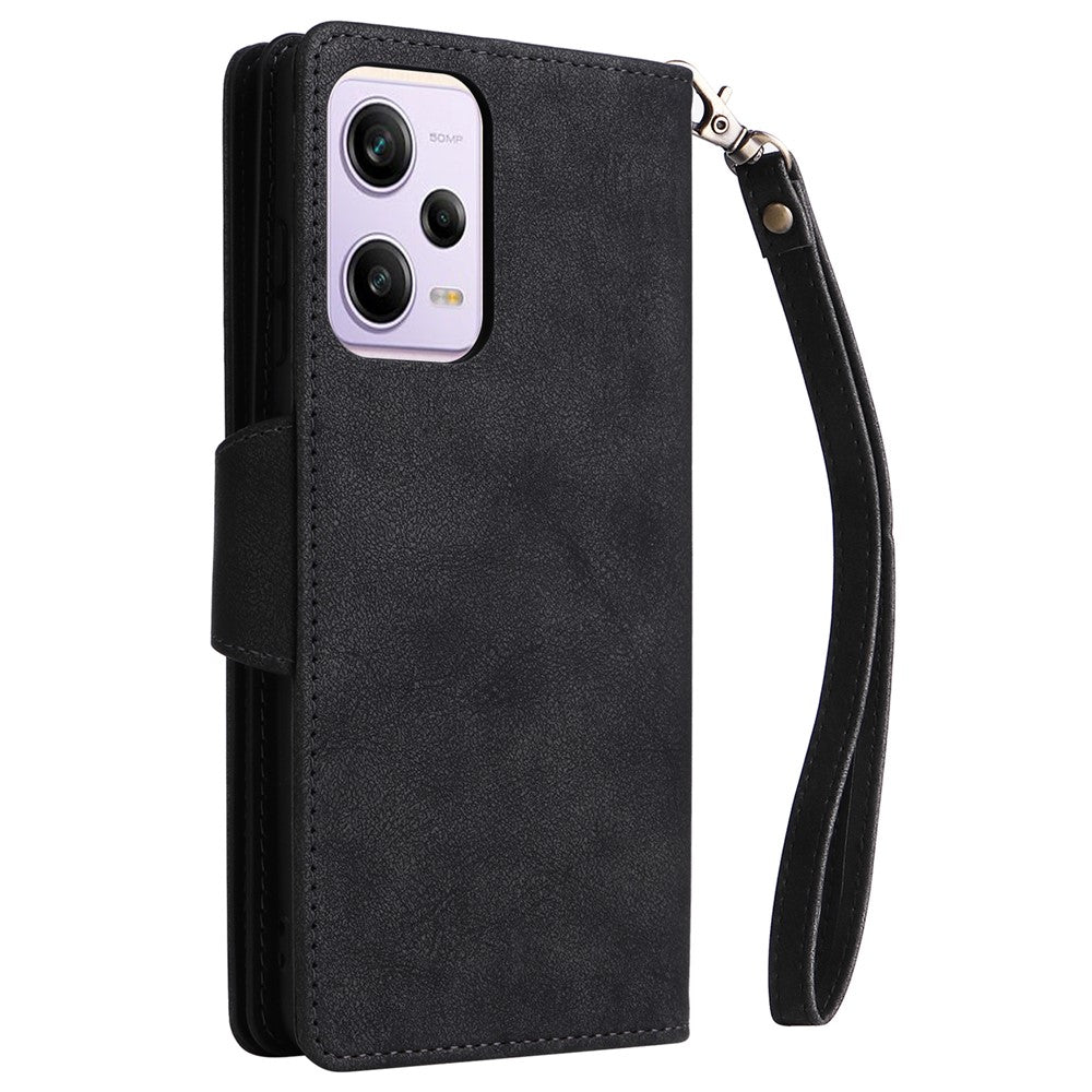 For Xiaomi Redmi Note 12 Pro Speed 5G / Note 12 Pro 5G / Poco X5 Pro 5G Case Wallet Rivet Decor Leather Folio Flip Phone Cover