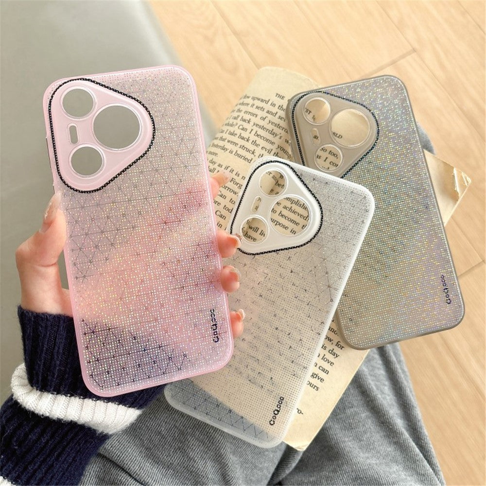 Q.COO For Huawei Pura 70 Case Sparkling Soft TPU Phone Protective Cover