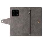 OnePlus 10 Pro 5G Anti-fall-skal Nit Decor PU-läder Stativ Plånboksfodral