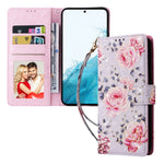 Til Samsung Galaxy A54 5G cover RFID-blokerende magnetisk telefoncover med lakeret design