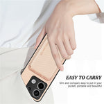 Xiaomi Redmi Note 13 Pro 5G / Poco X6 5G-etui med aftagelig magnetisk kortholder, kulfiberstruktur og mobilcover i PU+TPU
