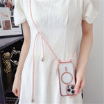 For iPhone 12 Pro Max Case Compatible with MagSafe TPU Electroplating Phone Cover