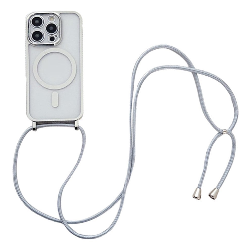 For iPhone 12 Pro Max Case Compatible with MagSafe TPU Electroplating Phone Cover