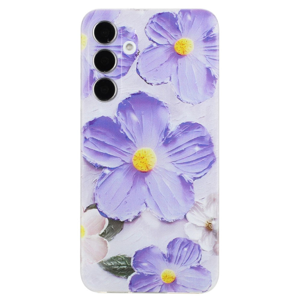 For Samsung Galaxy S24 Case Pattern Printing Soft TPU Back Phone Cover