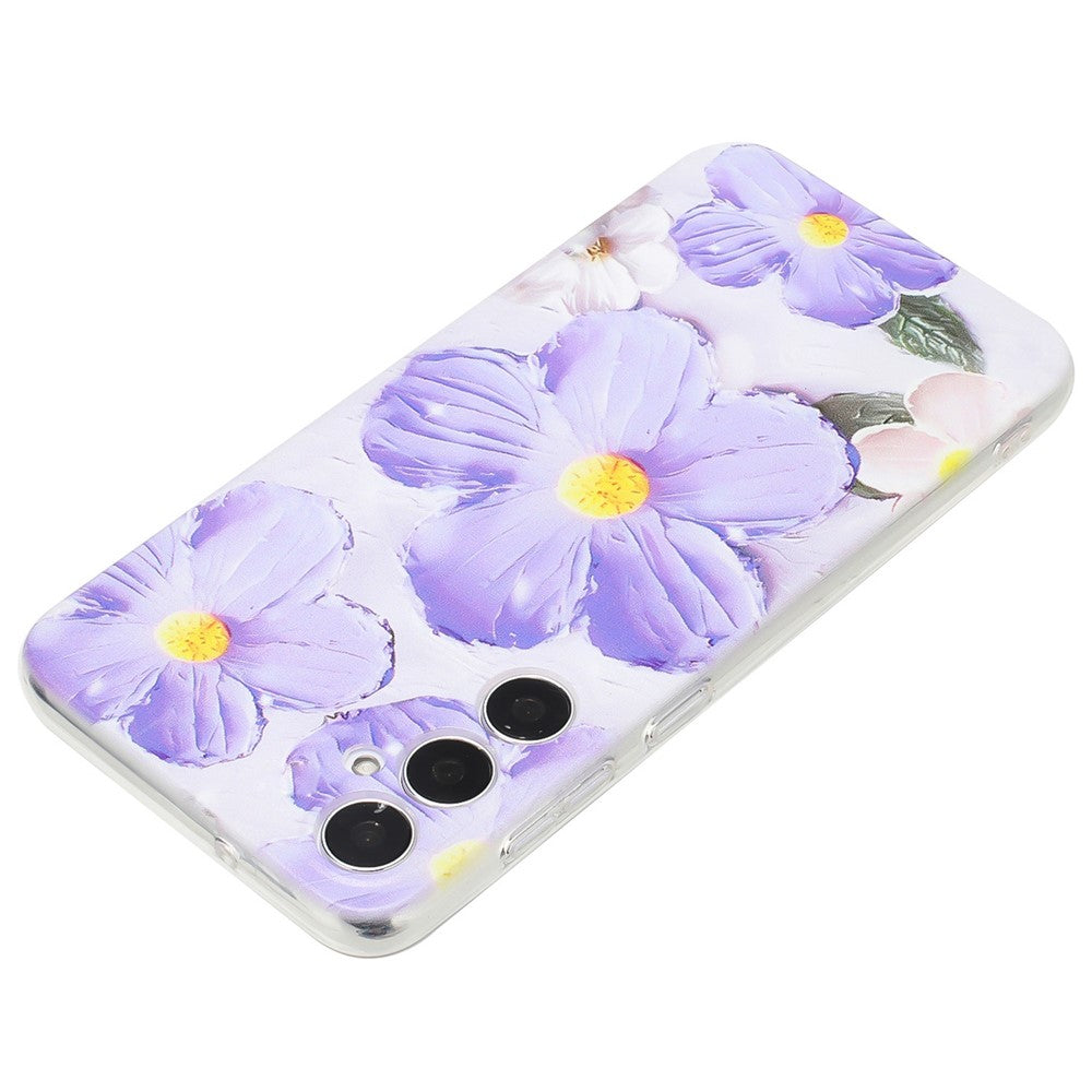 For Samsung Galaxy S24 Case Pattern Printing Soft TPU Back Phone Cover