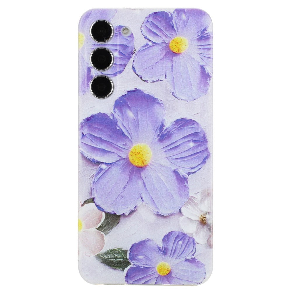 For Samsung Galaxy S23 Case Pattern Print Design Flexible TPU Phone Cover