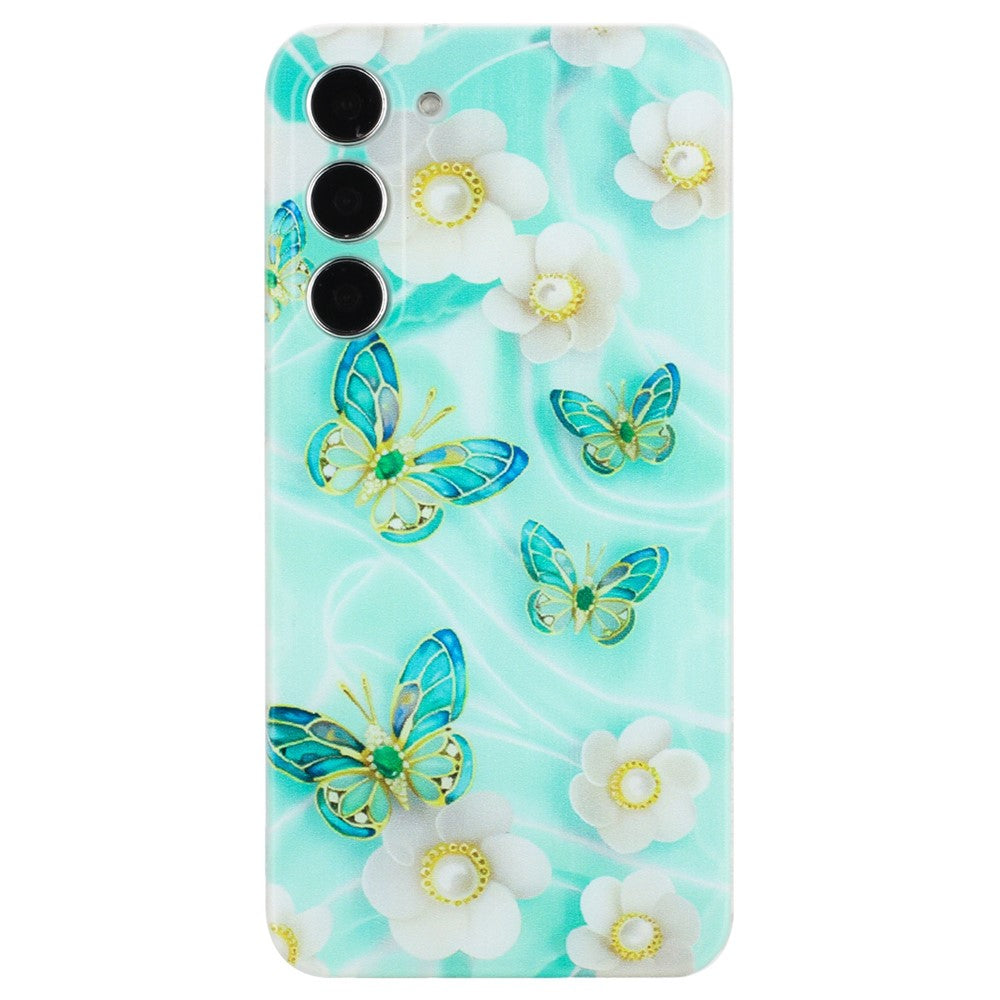 For Samsung Galaxy S23 Case Pattern Print Design Flexible TPU Phone Cover