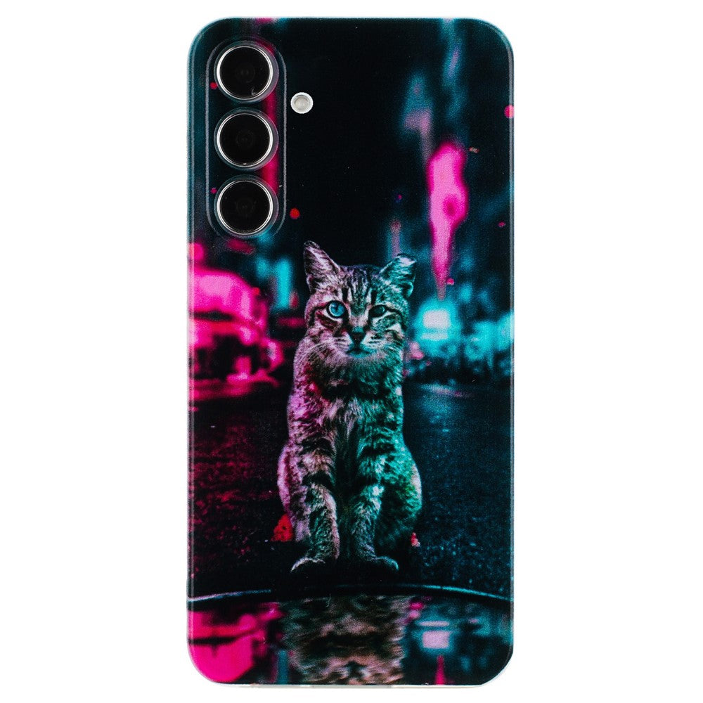 For Samsung Galaxy A24 4G (162.1 x 77.6 x 8.3mm) Soft TPU Case Pattern Printing Back Phone Cover