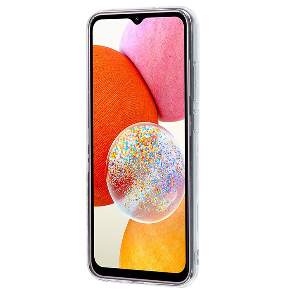 Samsung Galaxy A14 5G / 4G mjukt TPU-skal mönstertryck smalt mobilskydd