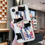 For iPhone 15 Case Flexible TPU Pattern Printing Phone Back Shell