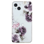 For iPhone 15 Case Flexible TPU Pattern Printing Phone Back Shell