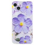 For iPhone 15 Case Flexible TPU Pattern Printing Phone Back Shell