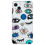For iPhone 15 Case Flexible TPU Pattern Printing Phone Back Shell