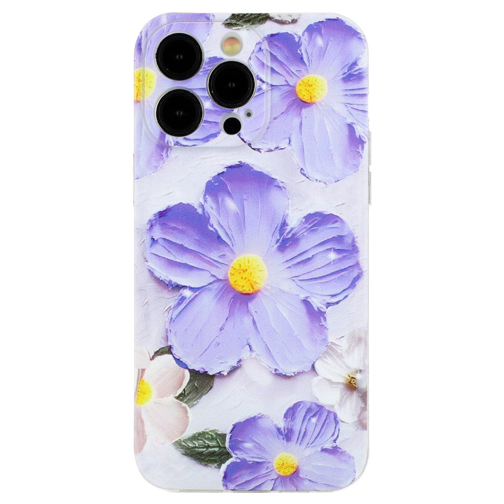 TPU Case for iPhone 14 Pro Max Shell Pattern Printing Protective Back Cover
