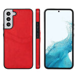 For Samsung Galaxy S22+ 5G Multifunction Phone Shell Card Slot PU+TPU Mobile Phone Case