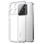 NORTHJO För Xiaomi 14 Skal TPU Stötdämpande mobilskal med Härdat Glasfilm